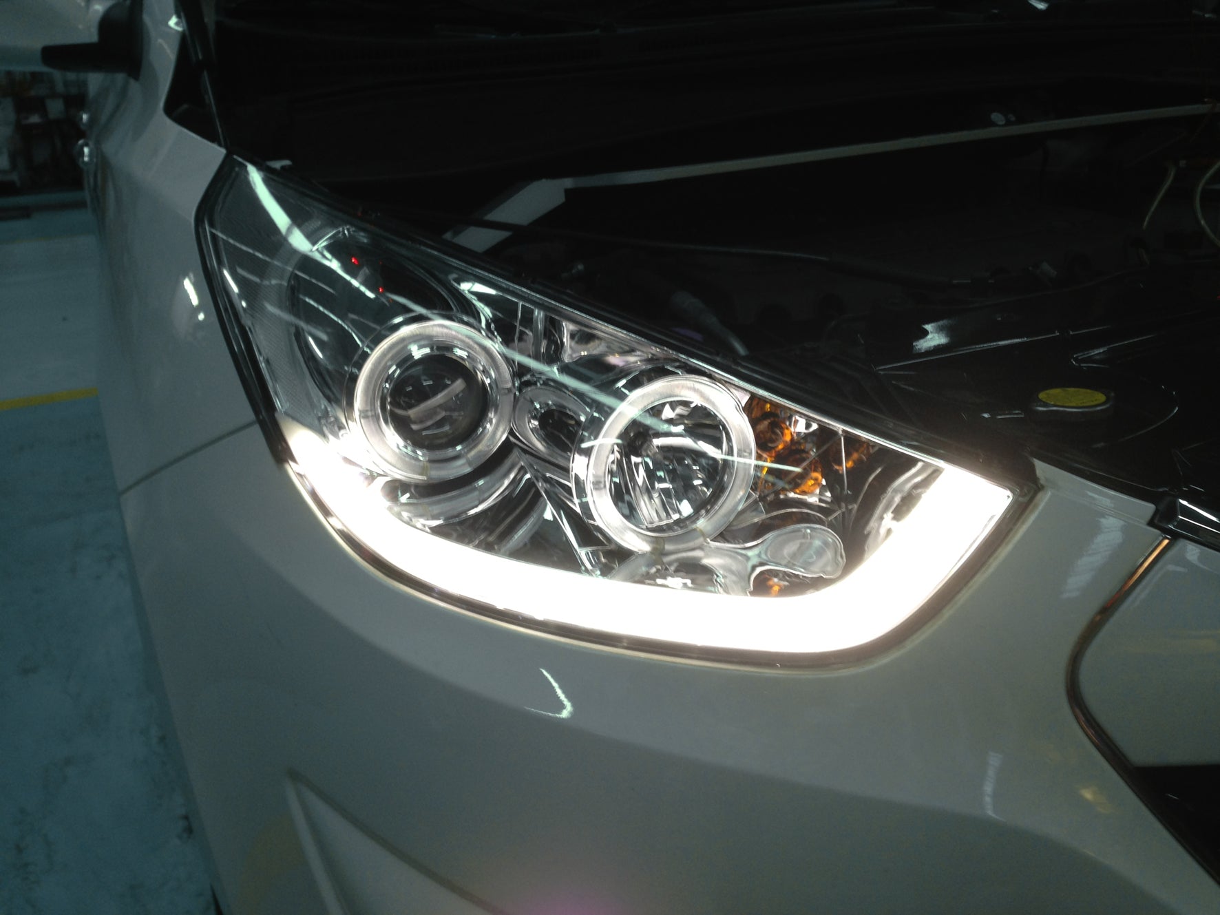 Image of Hyundai IX35 10+ Headlights Set Clear