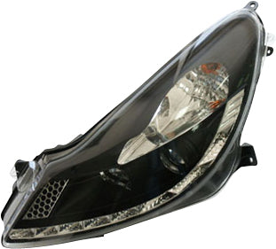 Image of Opel Astra H 04-07 Koplampenset Zwart V1