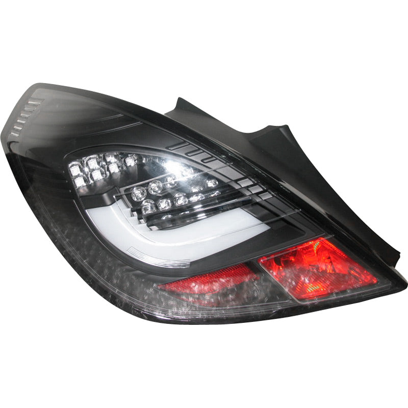Opel-Corsa-D-3D-06-10-LED-Taillights-Set-Black