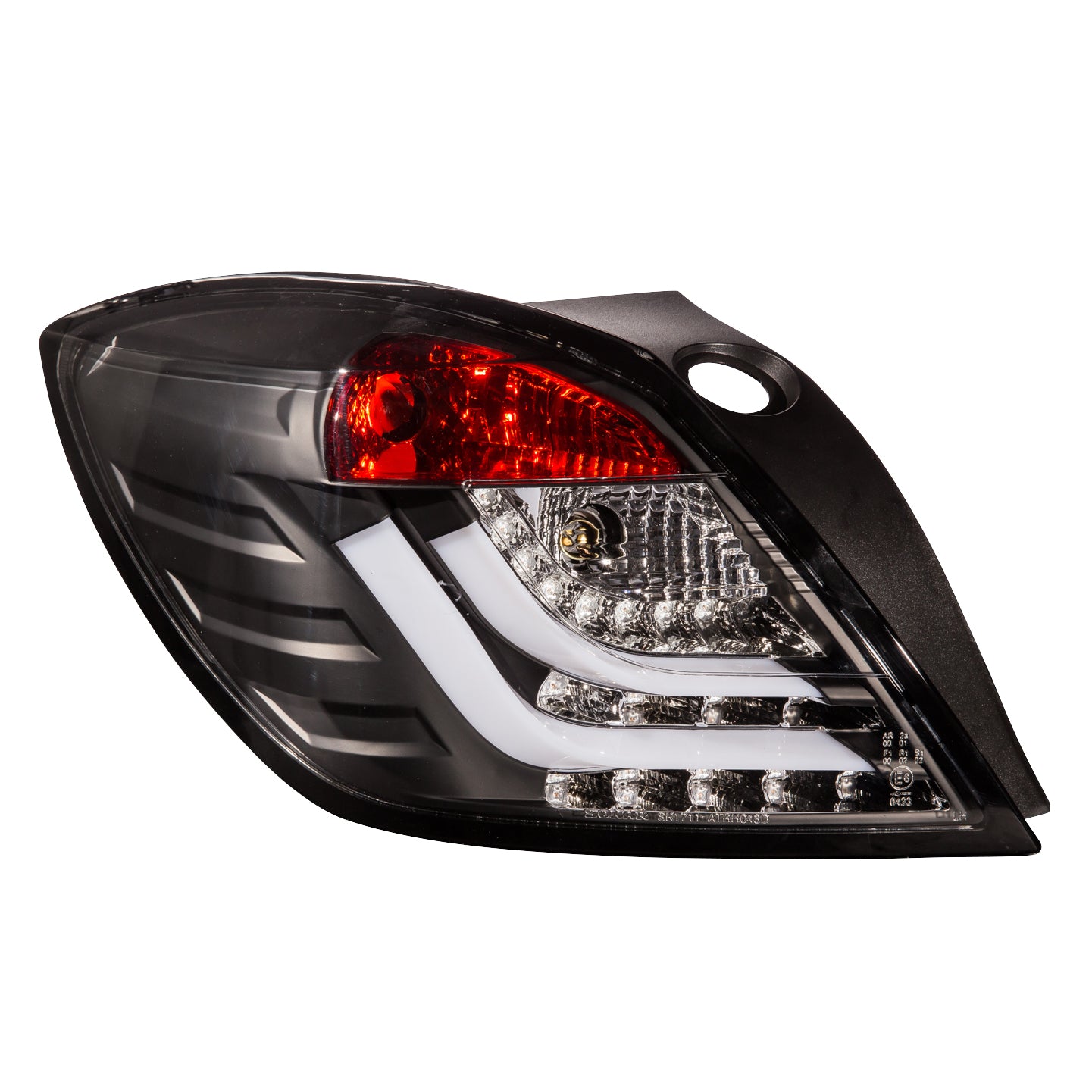 Image of Opel Astra H GTC 05-08 LED-achterlichtenset zwart