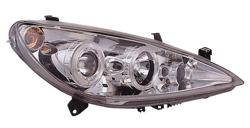 Peugeot-307-01-05-Headlights-Clear-(w/-foglight,-w/motor)