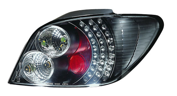 Image of Peugeot 307 01-05 LED Achterlichten Set Zwart