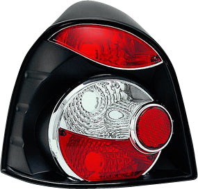 Image of Renault Twingo 01-06 Achterlichten Set Zwart