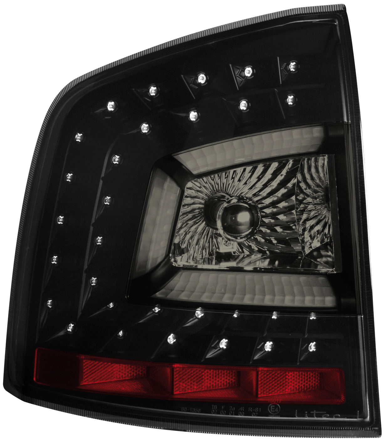 Image of Skoda Octavia Kombi 04+ LED Achterlichten Set Zwart