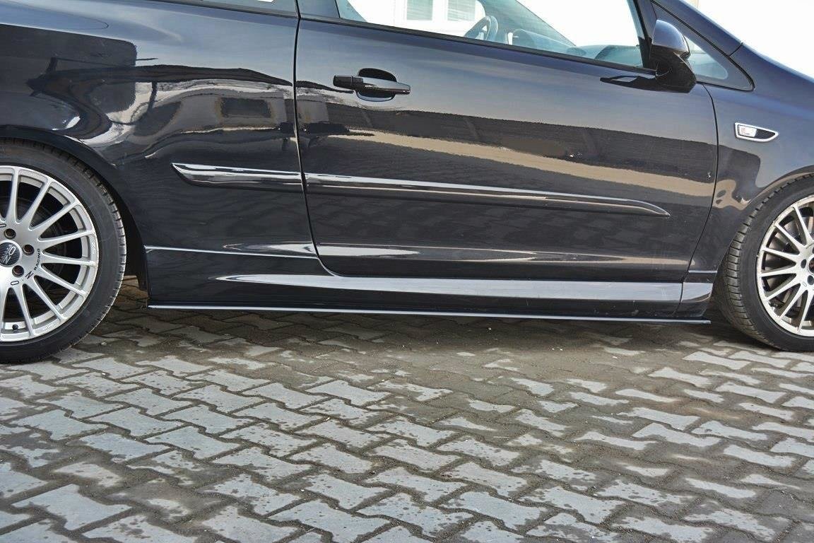 Image of Side Skirts Diffusers Opel Corsa D OPC / VXR - Textured