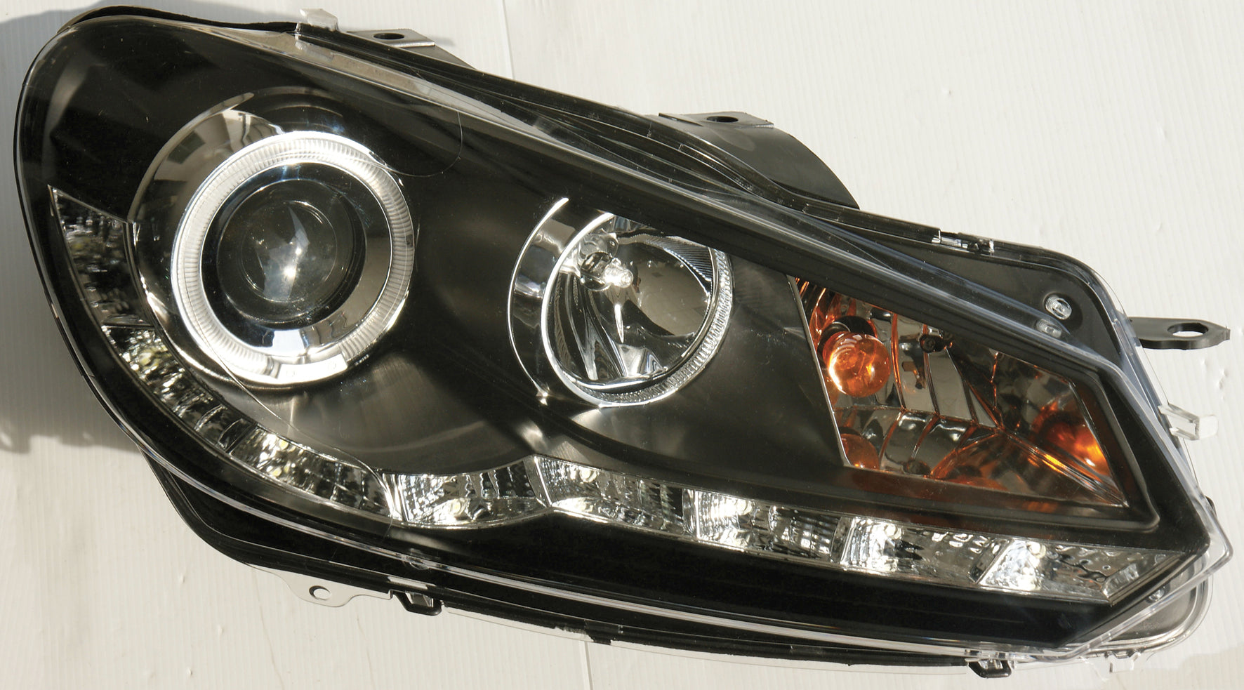 Image of VW Golf 6 Koplampenset Zwart