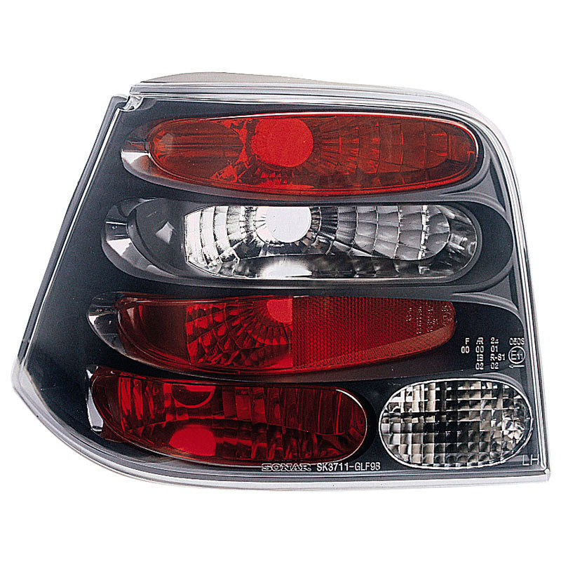 Image of VW Golf 4 97-03 Achterlichtenset Zwart