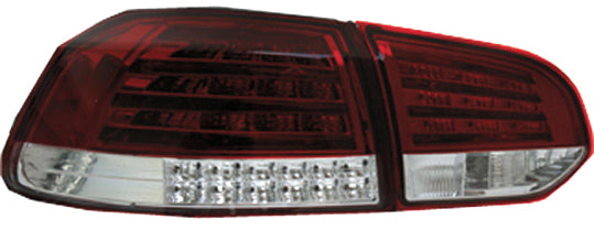 Image of VW Golf 6 LED-achterlichten set rood/helder
