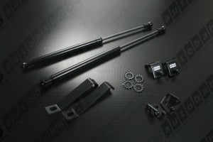 Image of Subaru Impreza 95-00 Aanschroefbare motorkapdempers ZWART