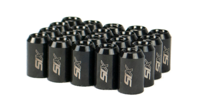 SIX-Performance-STEEL-Lug-Nuts-50mm-12x1.50-Black-V4-20x