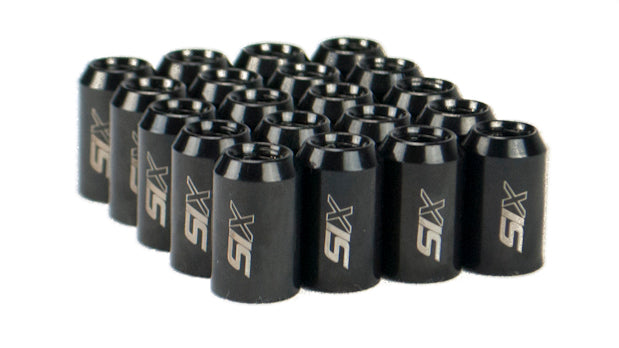 SIX-Performance-STEEL-Lug-Nuts-50mm-12x1.50-Black-V4-20x