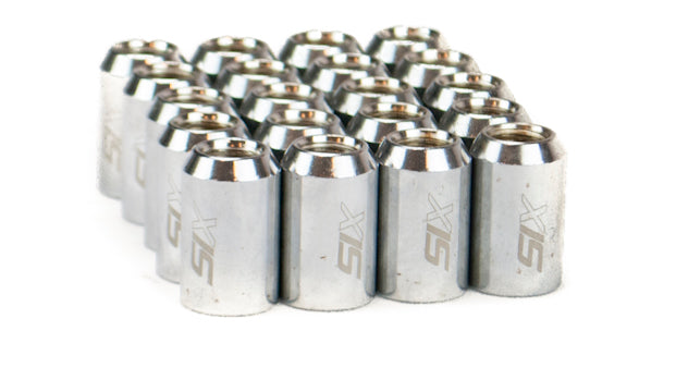 SIX-Performance-STEEL-Lug-Nuts-50mm-12x1.25-Chrome-V4-20x
