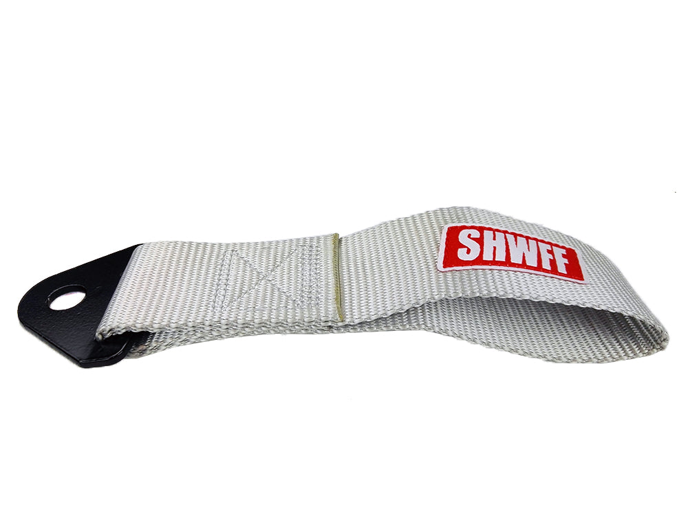 Image of SHWFF Trekhaak/riem 20 cm grijs - FIA goedgekeurd