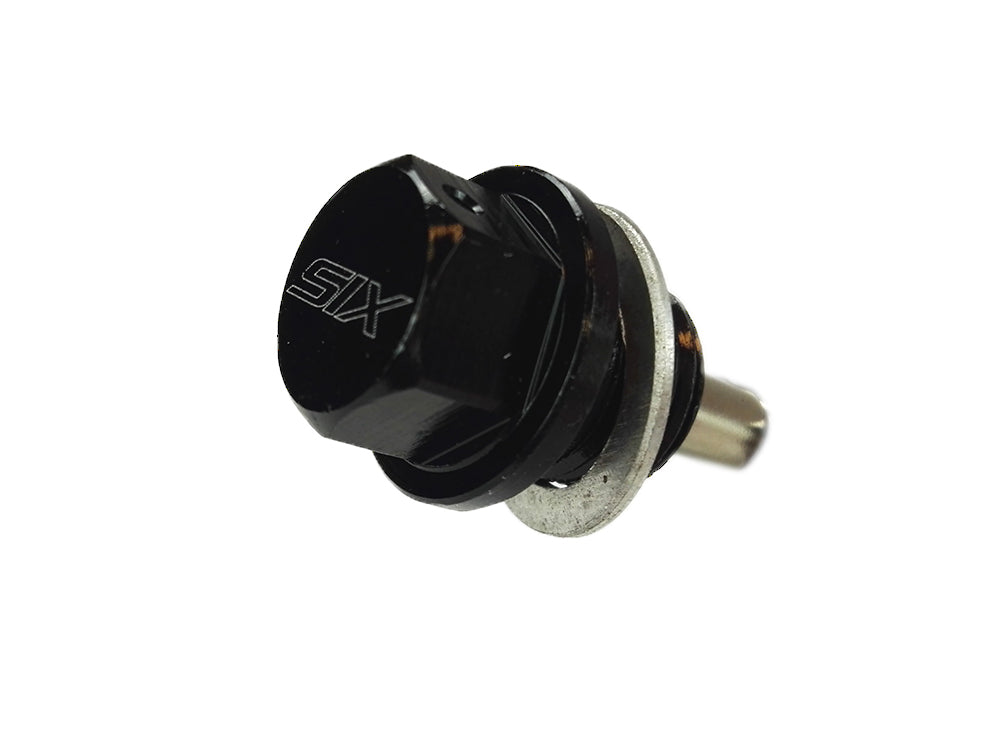 Image of Universal Magnetic Oil Drain Plug M14x1.50 Black [SIX]
