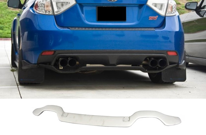 Image of Subaru Impreza 08-14 Urethane Rear Bumperlip [SIX]