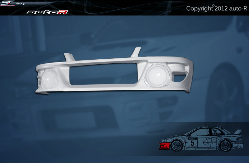 Subaru-Impreza-92-00-2/4D-22B-Look-WRC-Front-Bumper-(FRP)