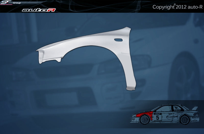 Subaru-Impreza-92-00-2/4D-22B-Look-WRC-Front-Fenders-Set-L+R