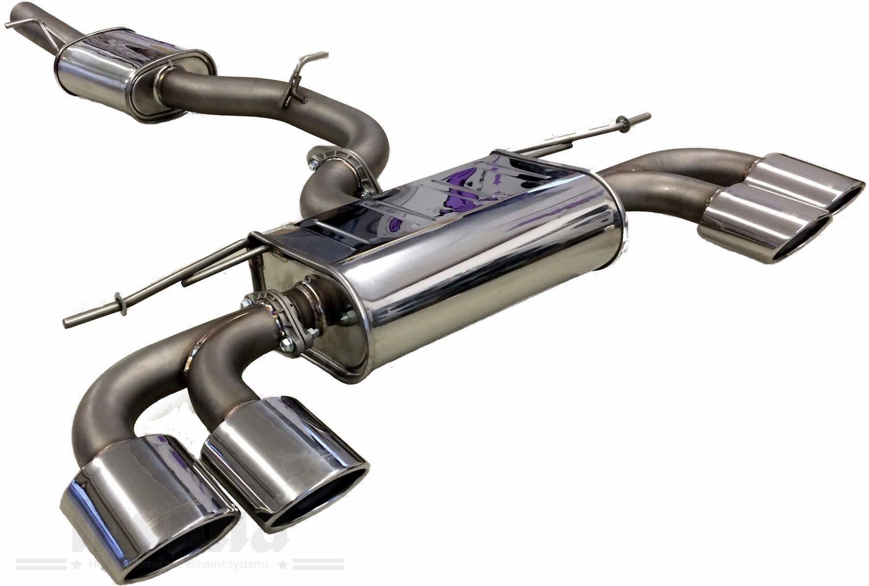 Image of Volkswagen Golf 7R 2.0 TFSI Q300 Catback incl TUV [Invidia]