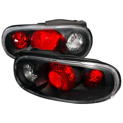 Image of Mazda MX5 89-97 Altezza-stijl achterlichten [zwarte behuizing]
