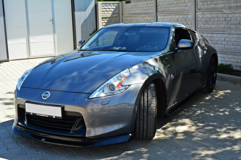 Image of Nissan 370Z 09+ MXT Voorlip ABS Glanzend Zwart
