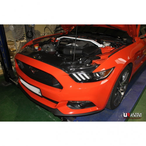 Image of Ford Mustang 2015+ UltraRacing 2-Point Front Upper Strut Bar