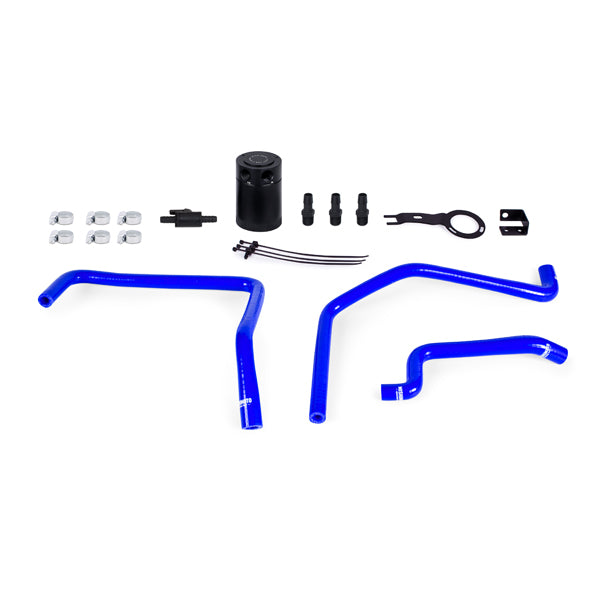 Image of Mazda MX5 16+ Baffled Oil Catch Can Blue Mishimoto