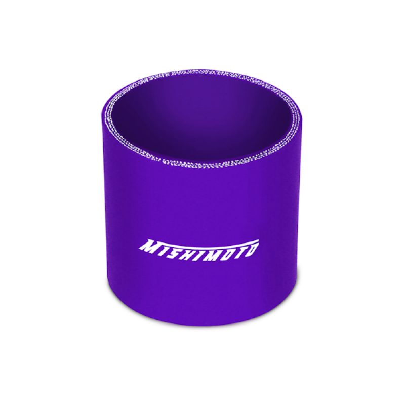 Image of Mishimoto 76mm Straight Coupler Purple