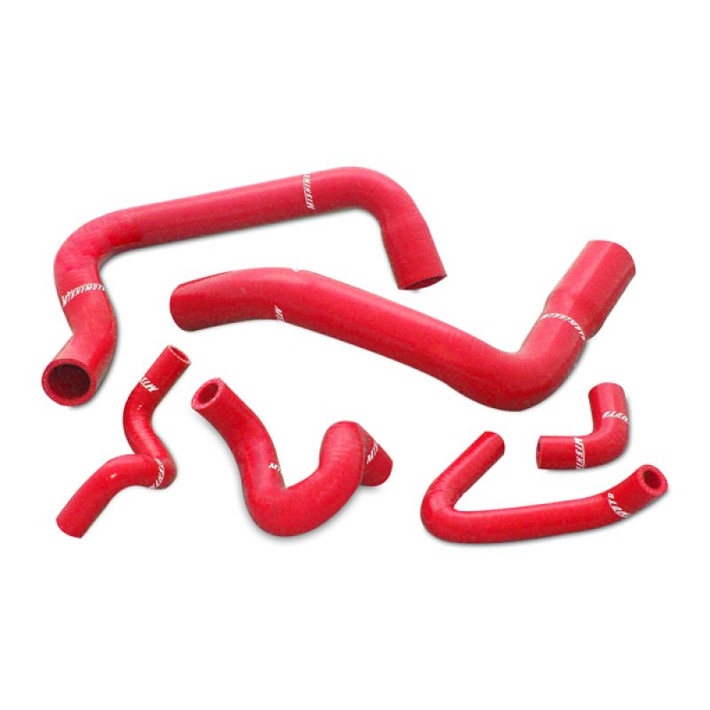 Ford Mustang 86-93 GT/Cobra Silicone Hose Kit Red Mishimoto
