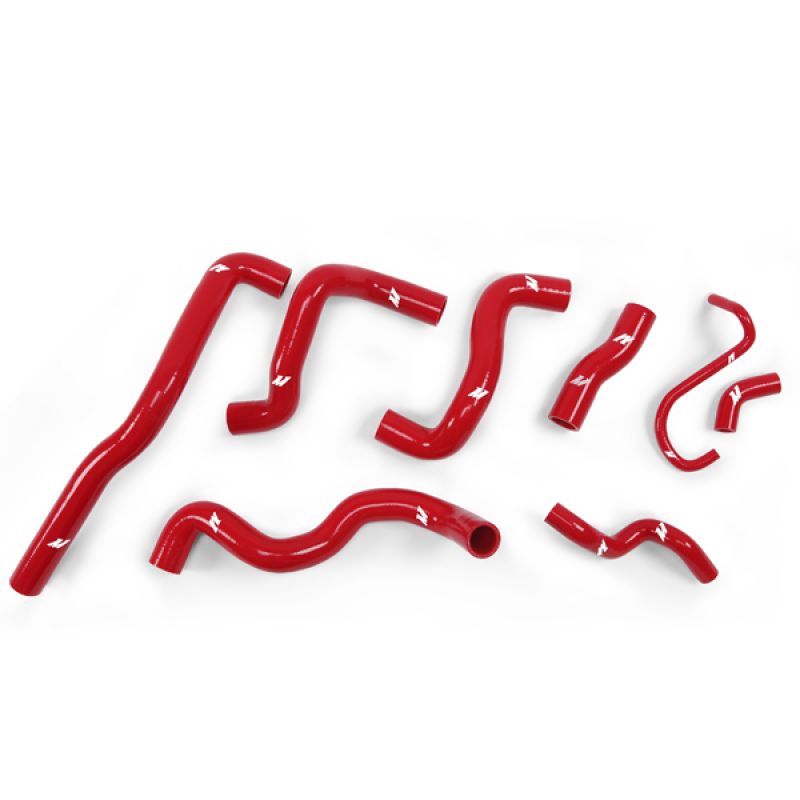 Mini-Cooper-S-06-14-R55/56/57/58/59-Turbo-Coolant-Hoses-Red