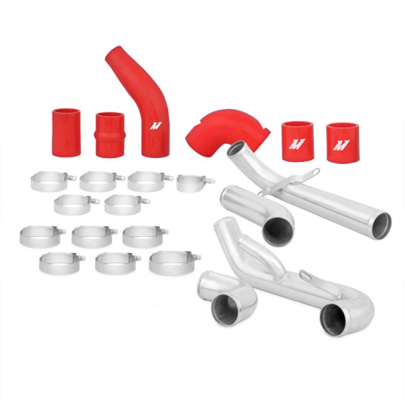 Mitsubishi EVO X Intercooler Pipe Kit Red Mishimoto