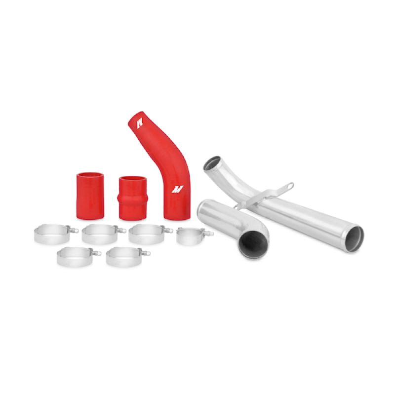 Mitsubishi EVO X Upper Intercooler Pipe Kit Red Mishimoto