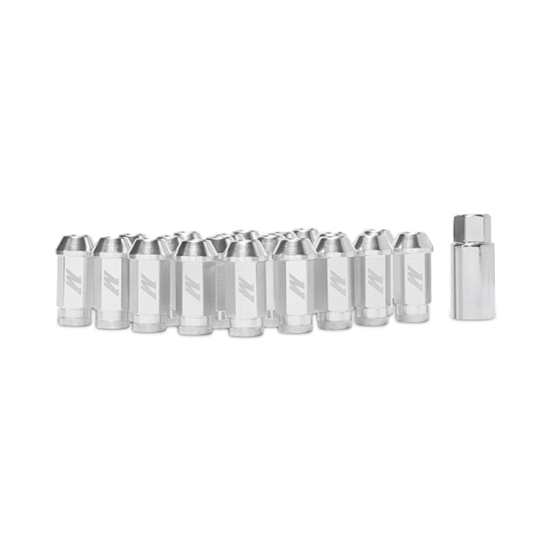 Image of Mishimoto Aluminum Locking Lug Nuts M12 x 1.5 Silver