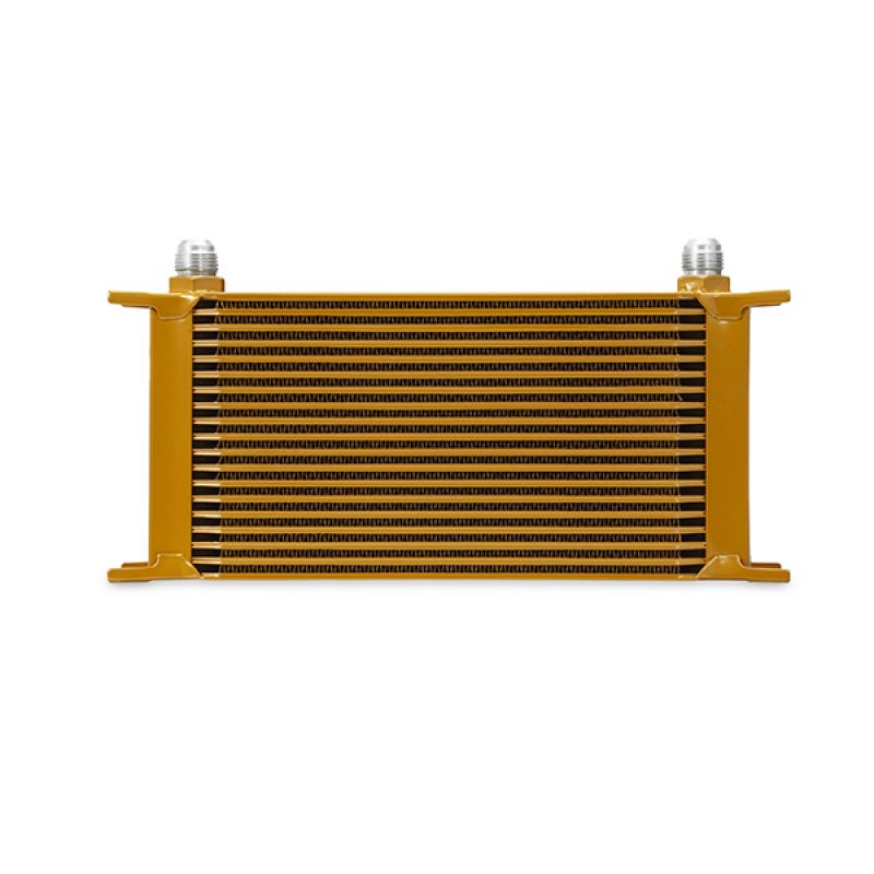 Universal-19-Row-Oil-Cooler-Gold-Mishimoto