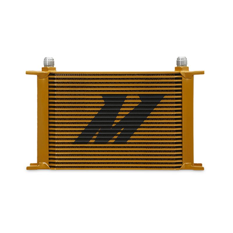 Image of Universal 25-Row Oil Cooler Gold Mishimoto