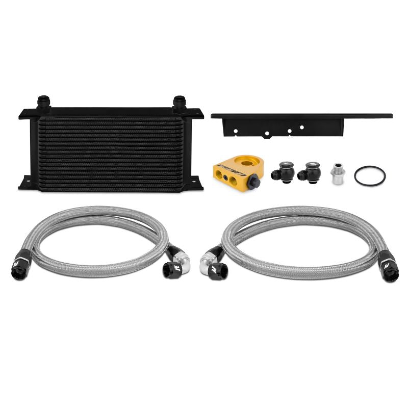 Image of Nissan 350Z 03-09 Oil Cooler Thermostatic Black Mishimoto