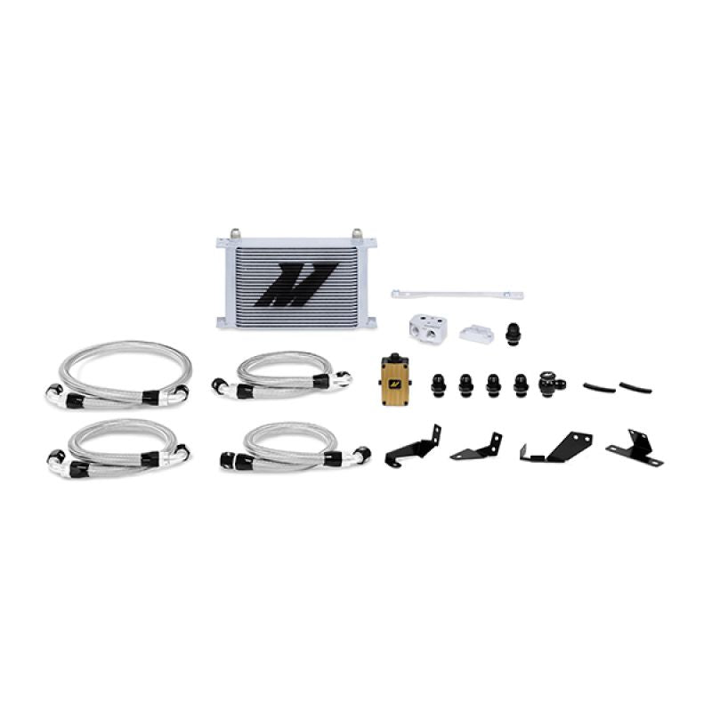 Image of Pontiac GTO 04-06 Thermostatic Oil Cooler Silver Mishimoto