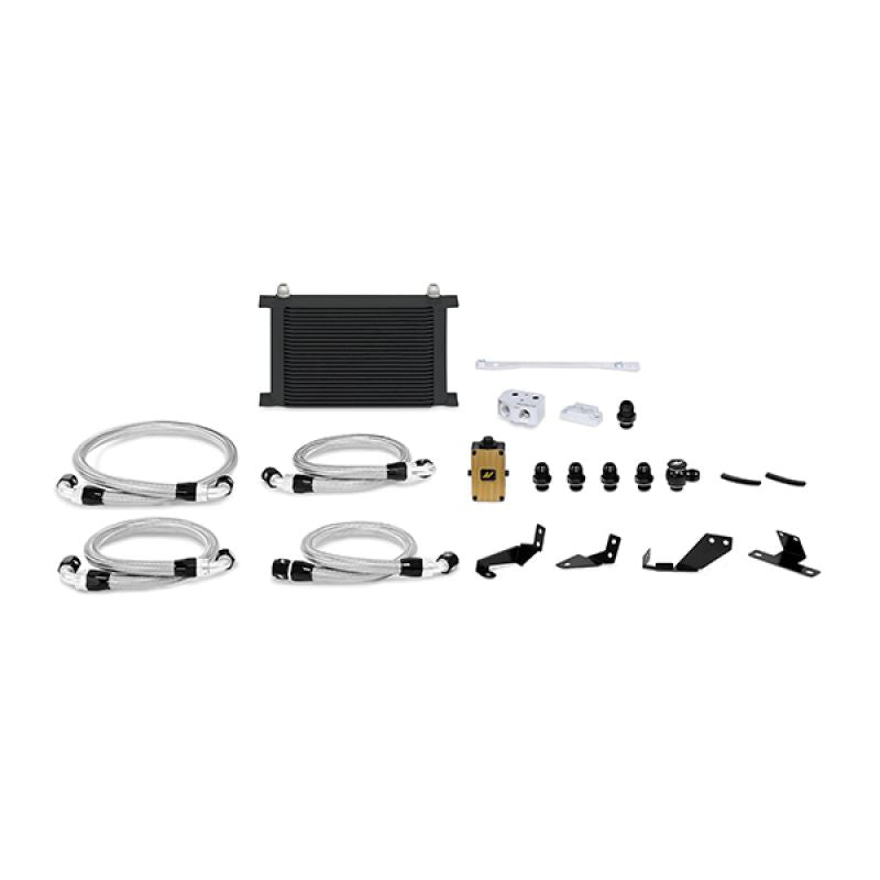 Image of Pontiac GTO 04-06 Thermostatic Oil Cooler Black Mishimoto
