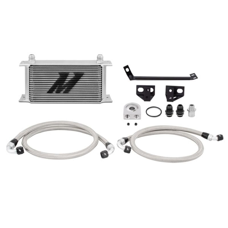 Image of Ford Mustang 15+ EcoBoost Oil Cooler Kit Silver Mishimoto