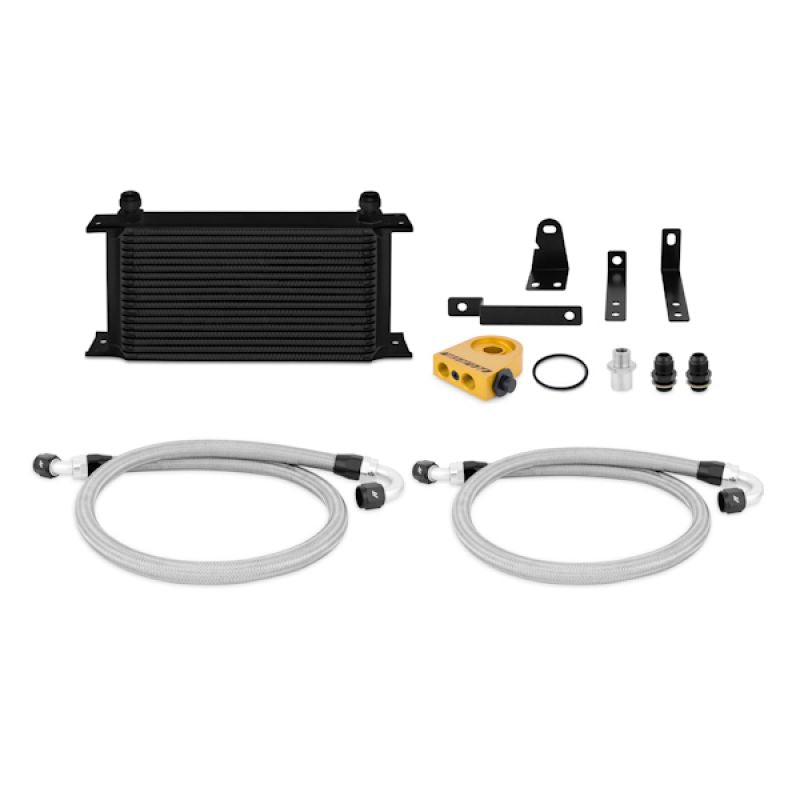 Image of Honda S2000 AP1/AP2 Oil Cooler Thermostatic Black Mishimoto