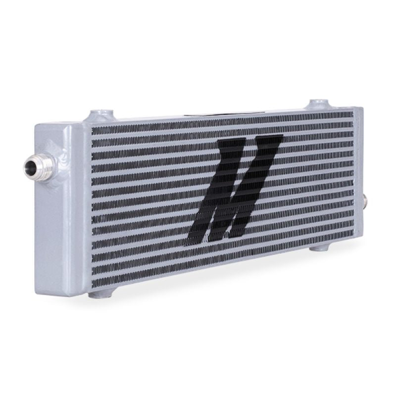Cross-Flow-Bar-&-Plate-Oil-Cooler-Large-Silver-Mishimoto