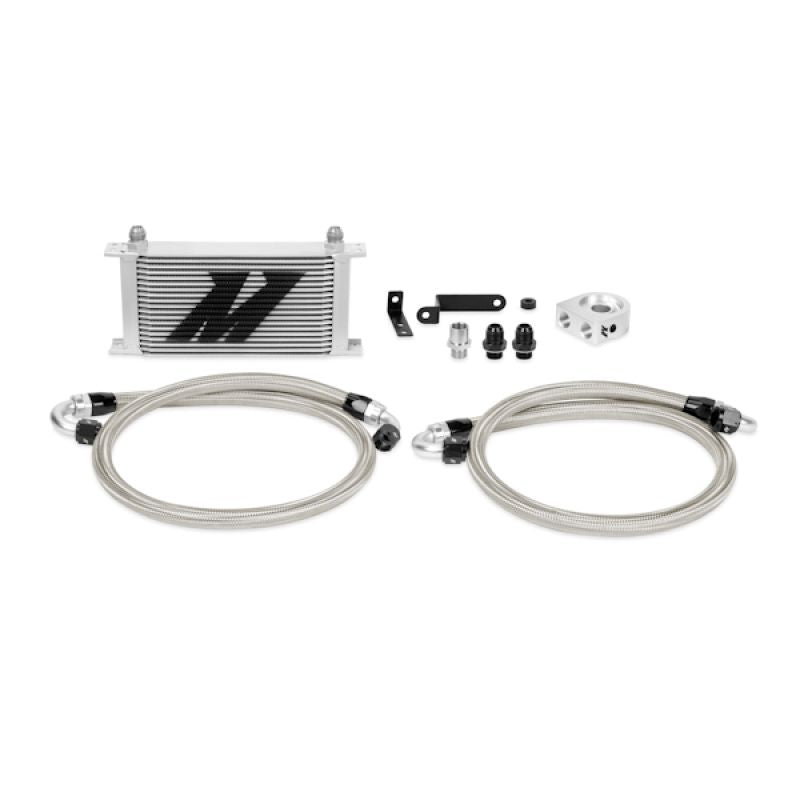 Image of Subaru WRX STI 08-14 Oil Cooler Kit Silver Mishimoto