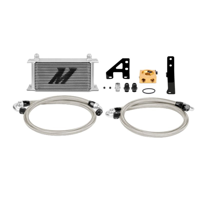 Subaru WRX/STI 15+ Oil Cooler Thermostatic Silver Mishimoto