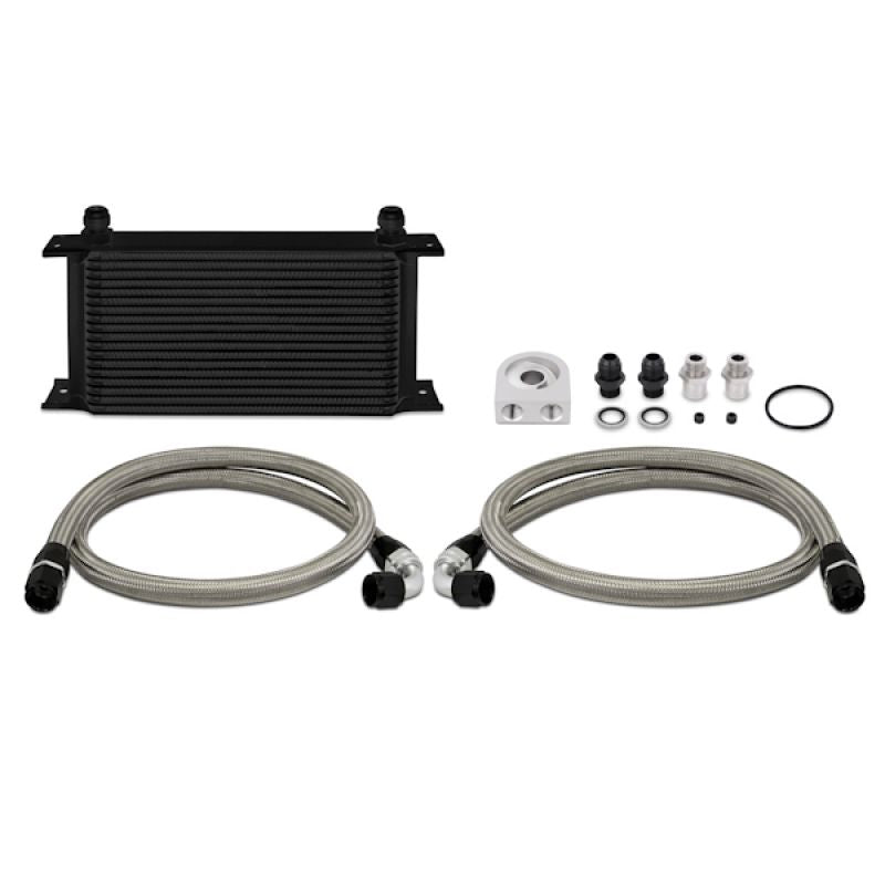 Image of Universal Oil Cooler Kit 19 Row Black Mishimoto
