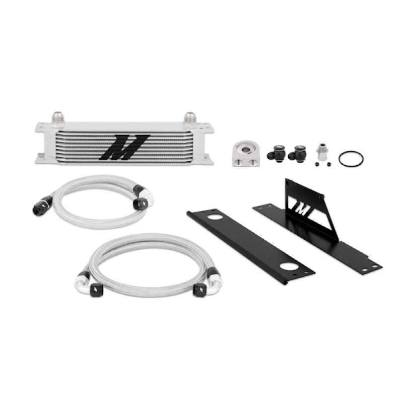 Image of Subaru Impreza WRX/STI 01-05 Oil Cooler Kit Silver Mishimoto