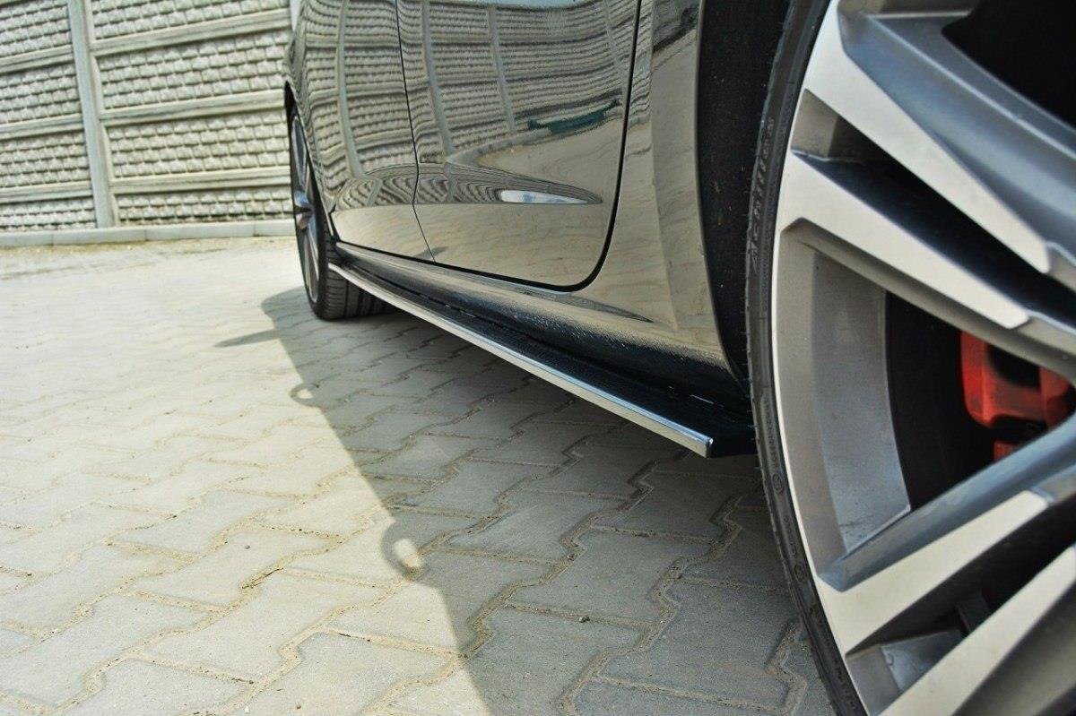 Image of Side Skirts Diffusers Seat Leon III Cupra / Fr - Textured