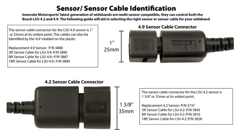 AEM/Innovate/GFB-Bosch-LSU4.2-Wideband-Lambda-Sensor