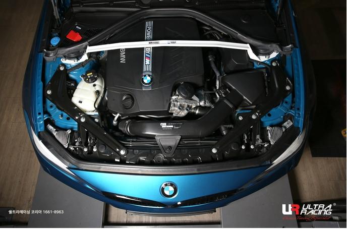 Image of BMW 3 F30 330i /M2 F87 /435 UltraRacing Front Upper Strutbar