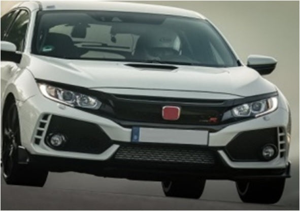 Image of Honda Civic 18+ 4D Type-R FK8 Look ABS Front Bumper [SIX]