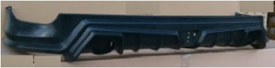 Image of Honda Civic 16-18+ 4D Mugen Style ABS Rear Bumper Lip SIX