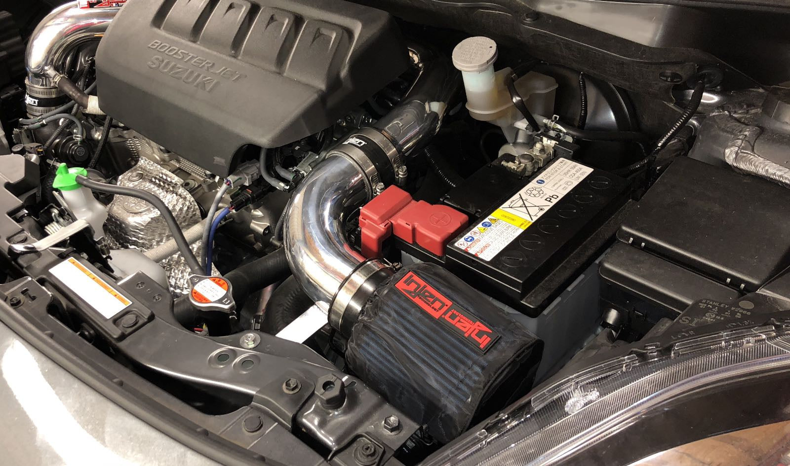 Image of Suzuki Swift 1.4 Sport 18+ INJEN Short Ram Air Intake Black